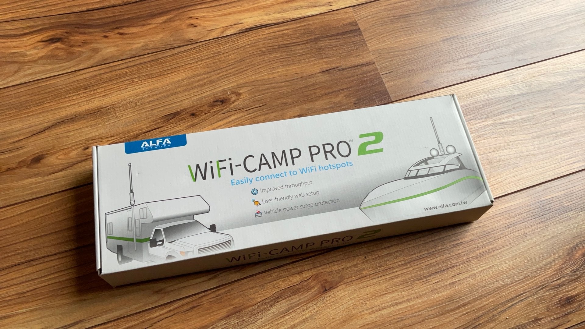 WiFi-CAMP PRO 2, Ophalen, Zo goed als nieuw