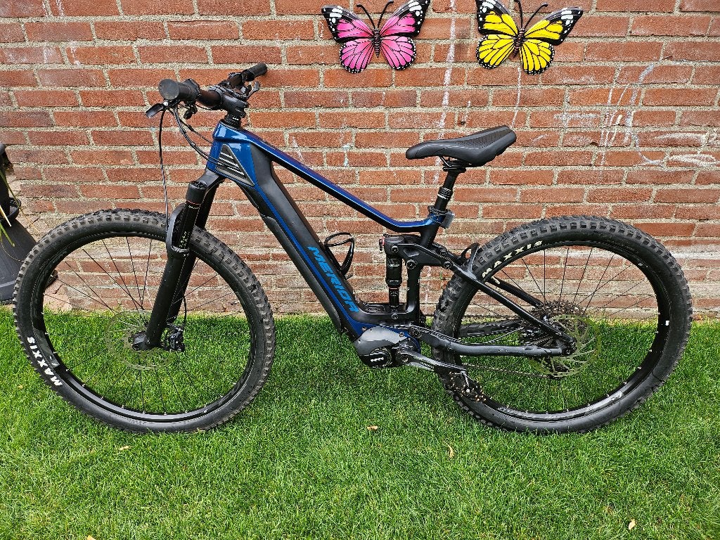 E-bike Merida eOne-sixty 8000, 2 batteries, carbon, Ophalen, Fully, Merida, 49 tot 53 cm