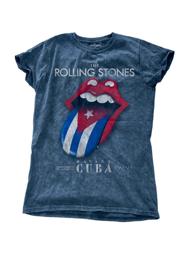 The Rollings Stones Havana Cuba concert shirt, Kleding | Heren, Maat 52/54 (L), Rock-off / Bravad, Nieuw, Verzenden