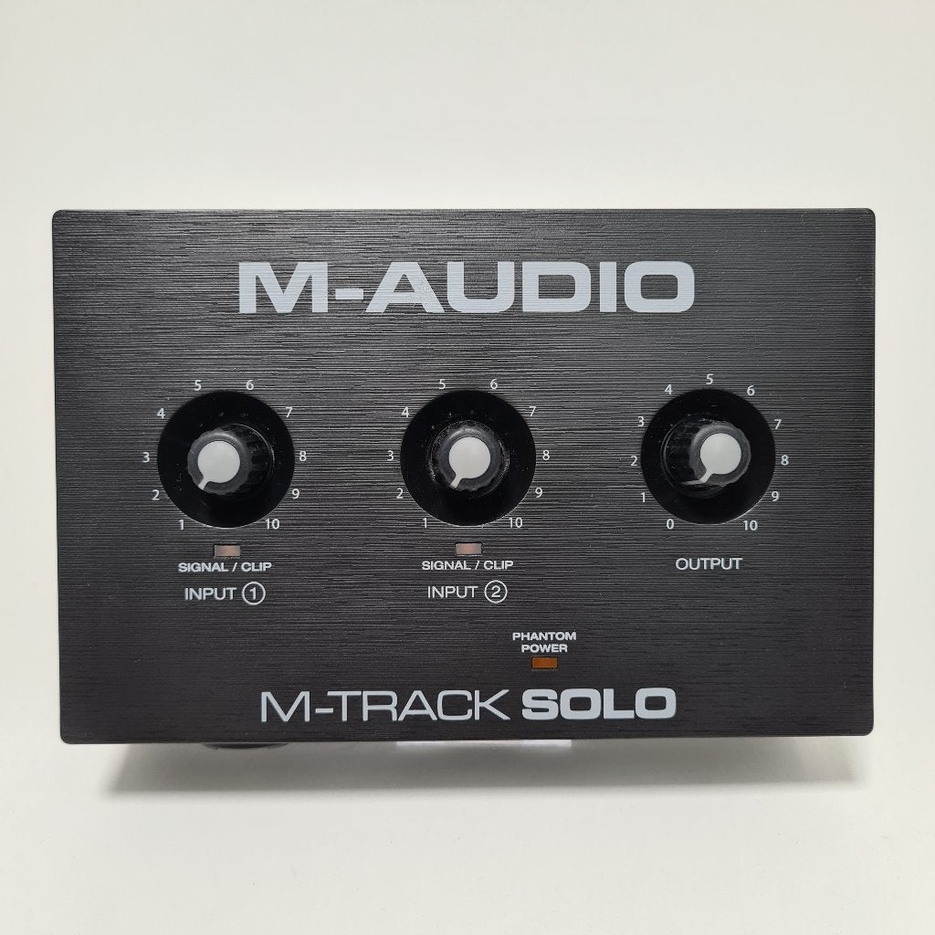 M Audio M-Track Solo, Ophalen of Verzenden, Zo goed als nieuw