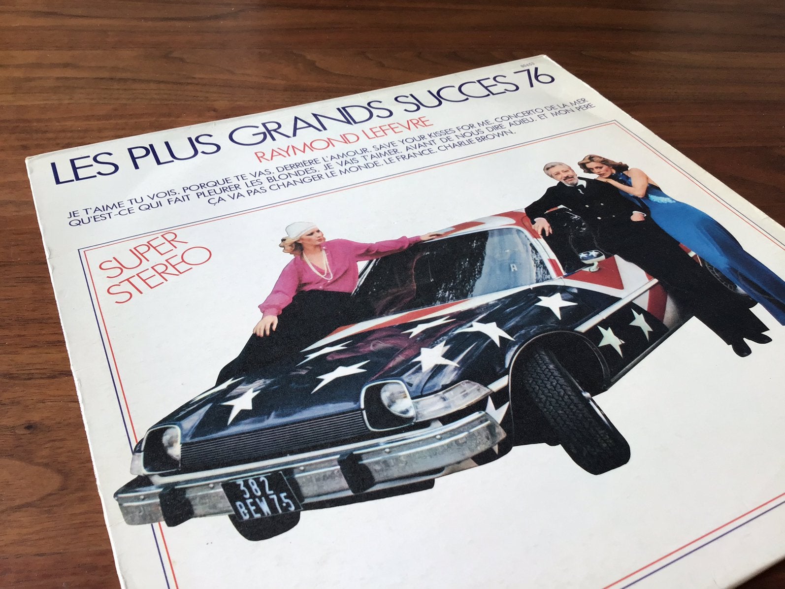 LP, 1976, RAYMOND LEFEVRE, LES PLUS GRANDS SUCCES 76., Cd's en Dvd's, Ophalen of Verzenden, Gebruikt, LP