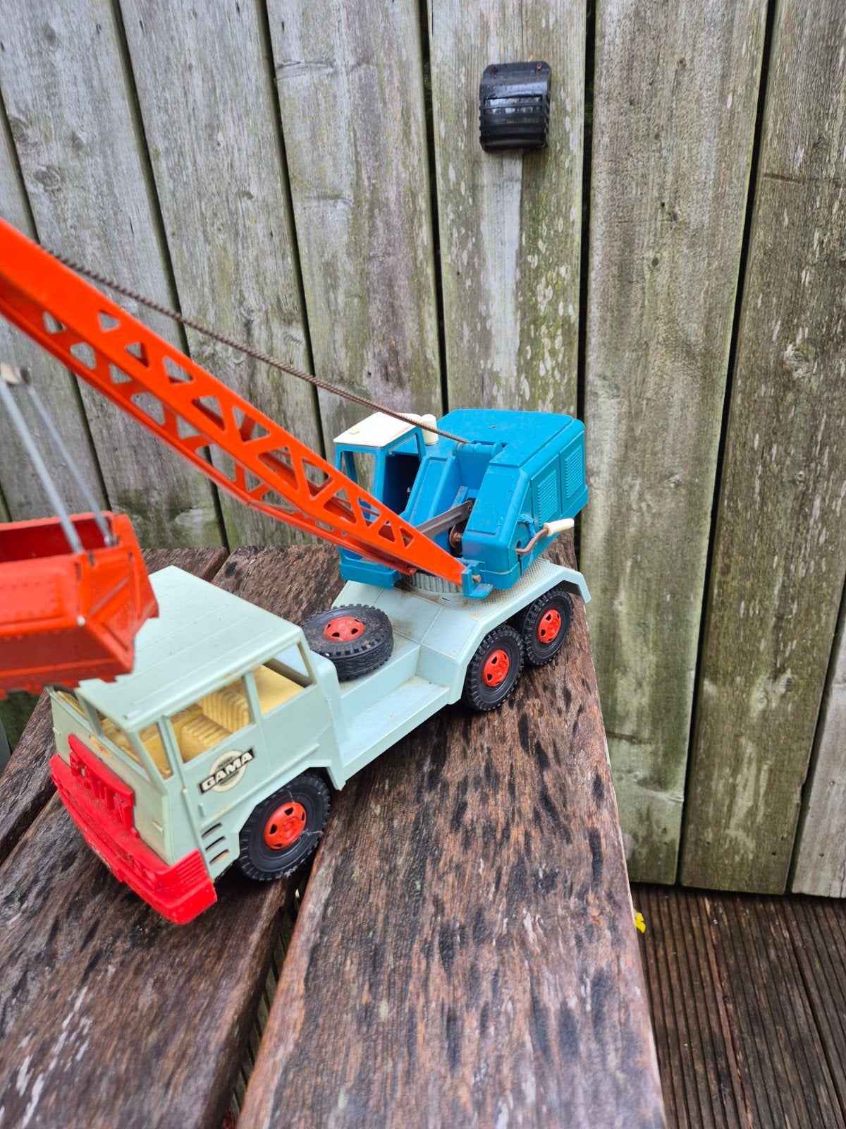 Vintage Gama miniatuur kraanwagen - Faunus, Ophalen