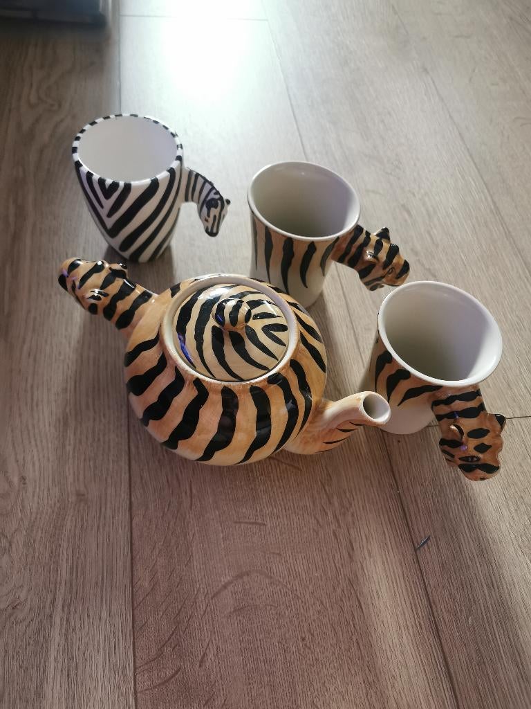 Tijgerprint assecoires, Overige materialen, Minder dan 50 cm, Ophalen of Verzenden, Zo goed als nieuw