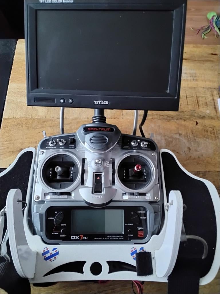 Spektrum DX7EU Radiografische Afstandsbediening met Monitor, Ophalen of Verzenden, Zo goed als nieuw