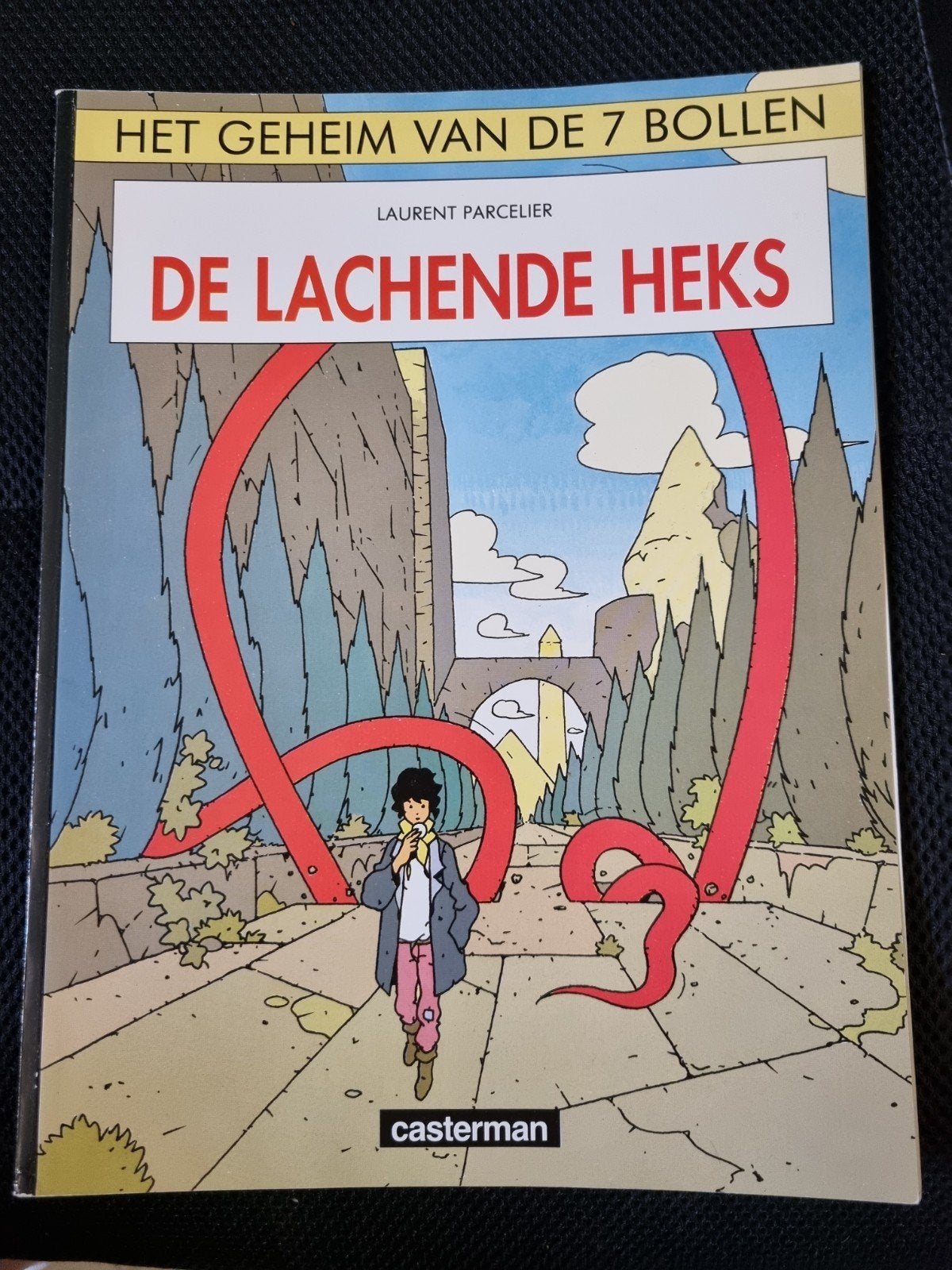 Het geheim van de 7 bollen  4x, Eén stripboek, Ophalen of Verzenden, Zo goed als nieuw
