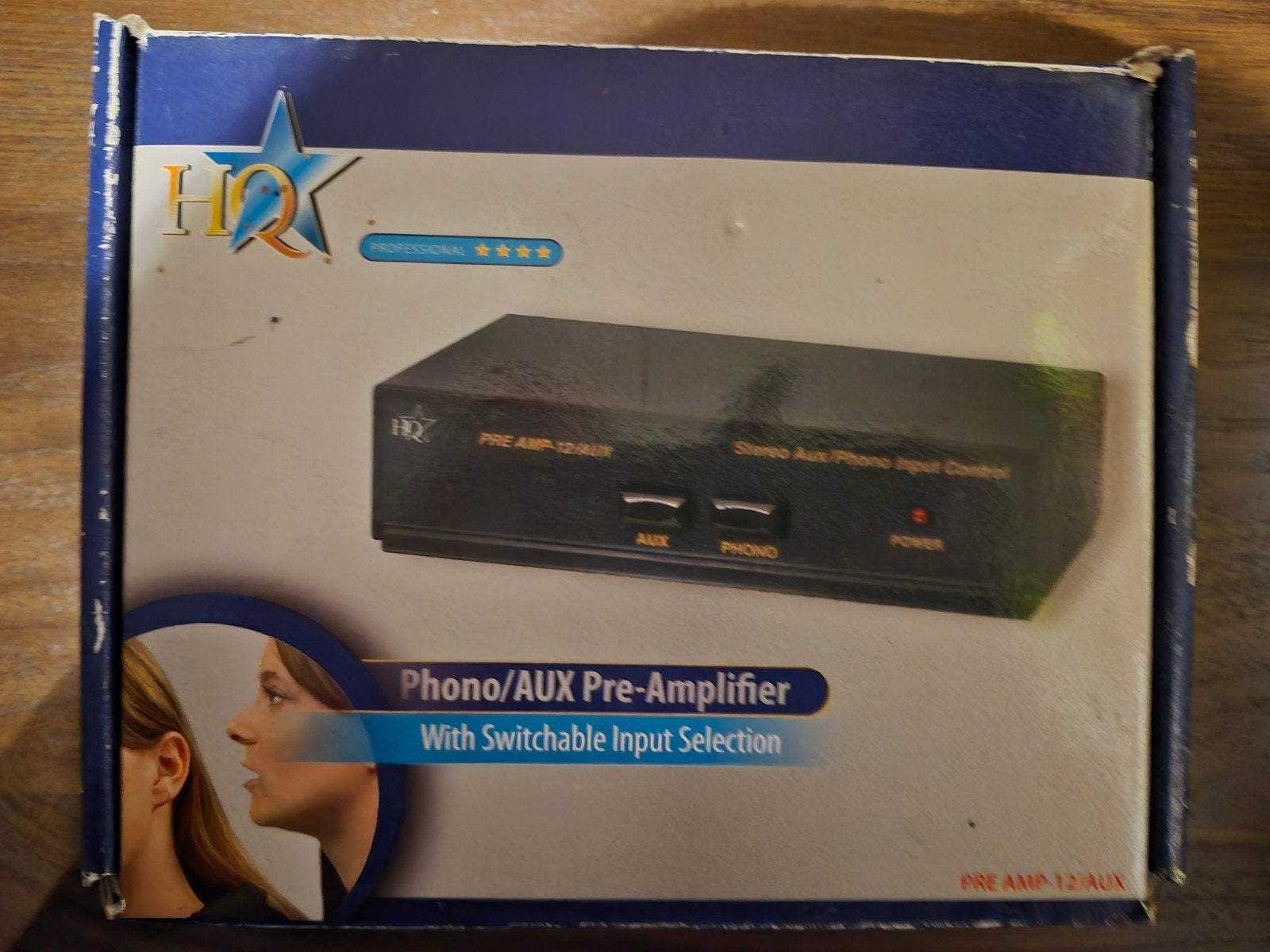 HQ Phono/AUX Voorversterker, Ophalen of Verzenden, Gebruikt, Overige merken