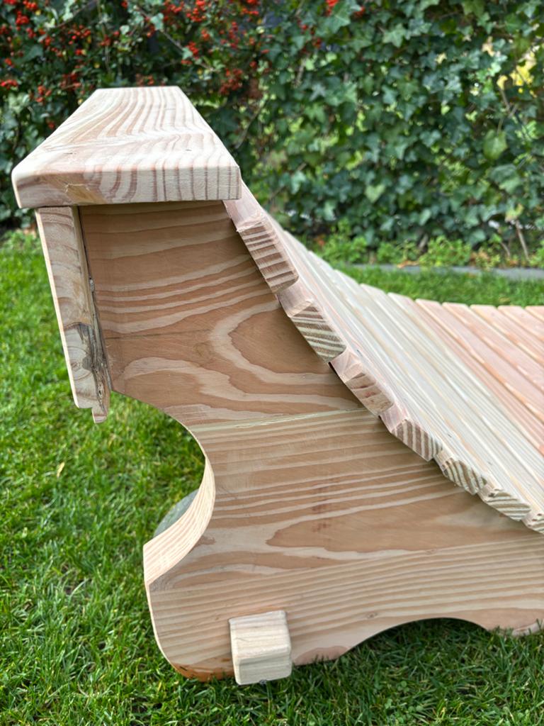 Houten ligbed met wielen - Nieuw, Ophalen, Nieuw, Hout, Verrijdbaar