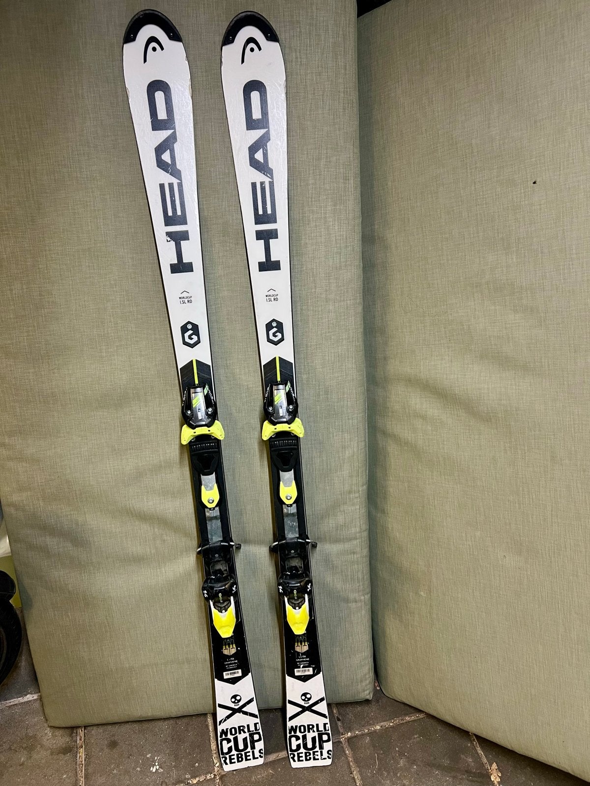 Head Worldcup Rebels i.SL RD Ski's - 156cm proffesionele ski, Ophalen, 140 tot 160 cm, Gebruikt, Skiën