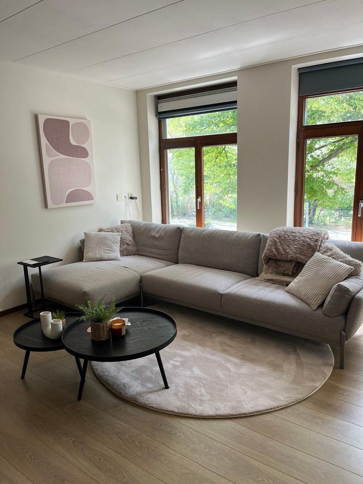 Leolux Enna bank, Huis en Inrichting, Ophalen, Zo goed als nieuw