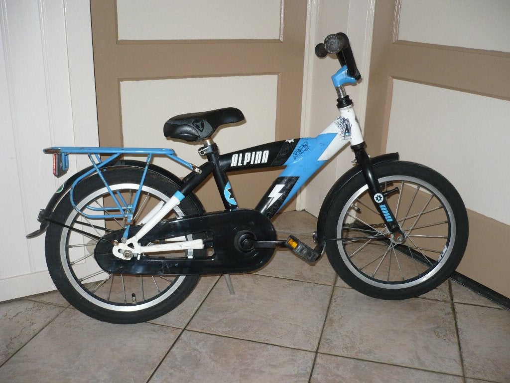 Stoere alpina yabber 16 jongensfiets, Ophalen, Terugtraprem, Gebruikt, Alpina