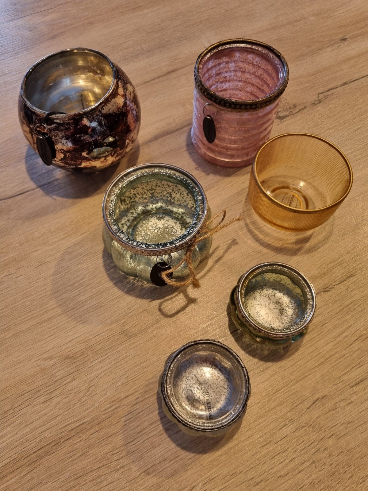 Riverdale Kandelaars en Waxinelichthouders Set, Ophalen, Riverdale, Gebruikt, Glas