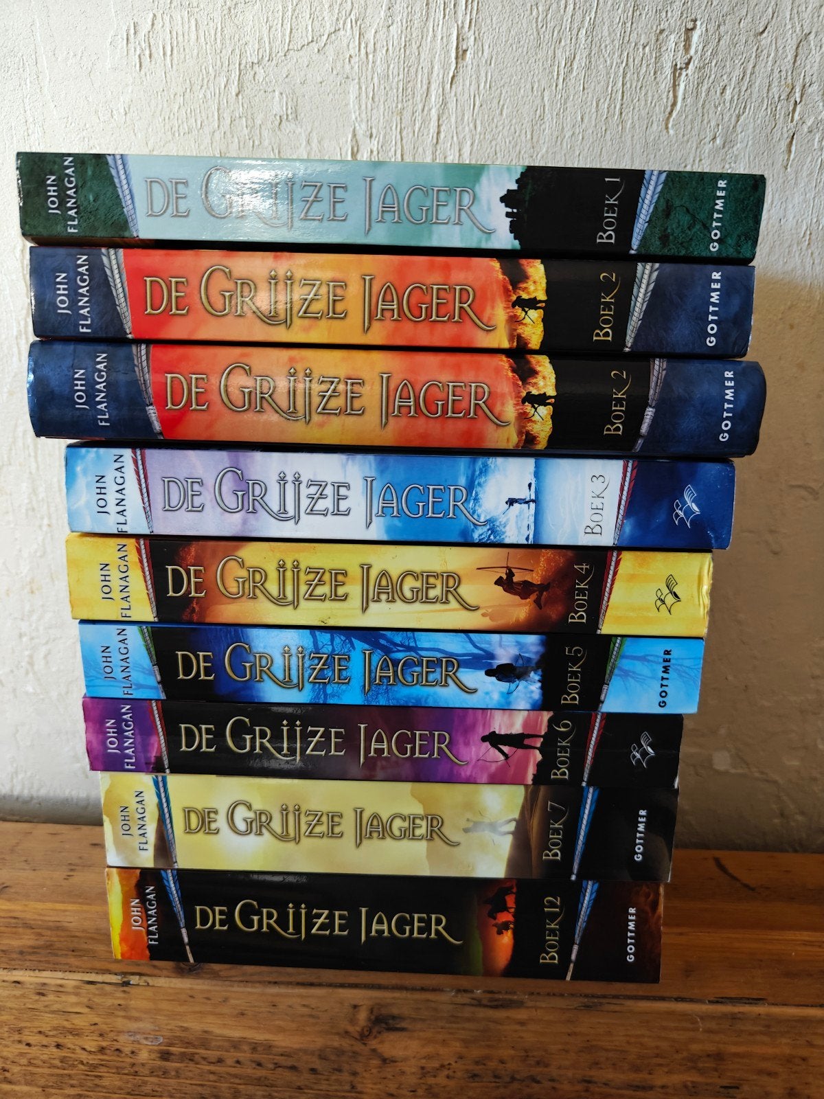 9 Boeken van de serie:  De Grijze jager., Boeken, Ophalen of Verzenden