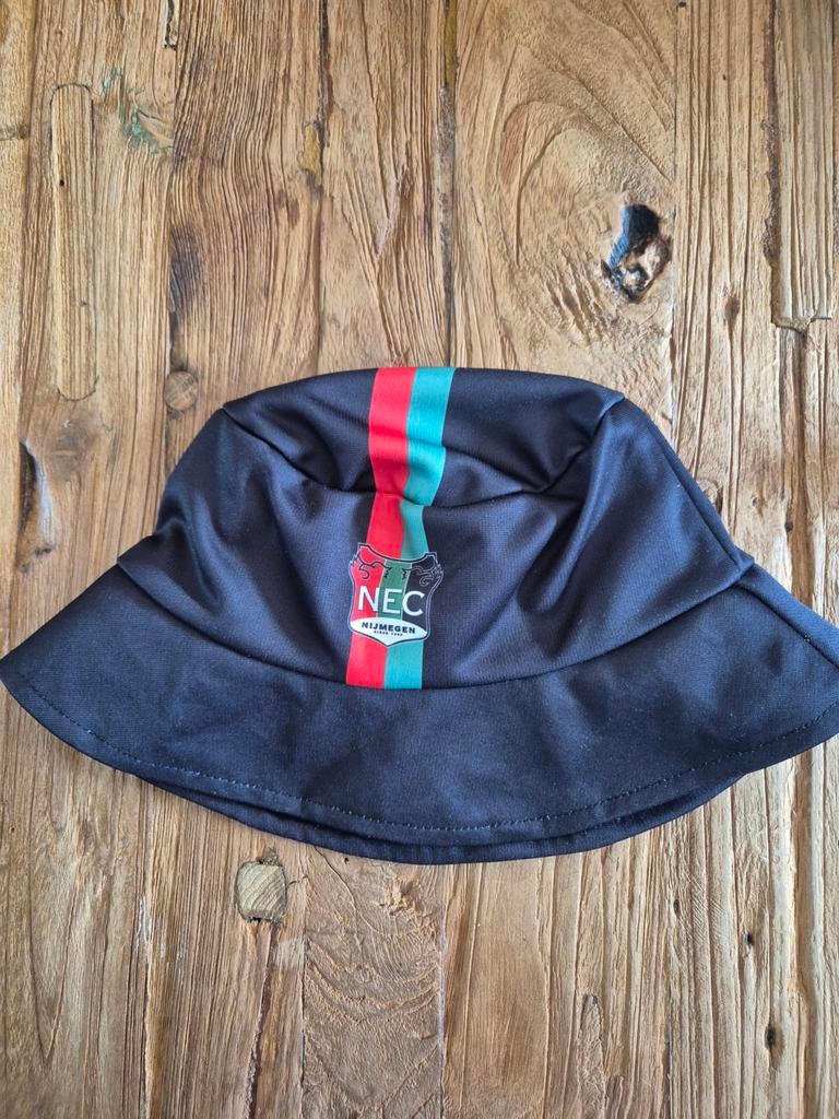 NEC Nijmegen Zwarte Bucket Hat, NEC Nijmegen, Hoed, Zo goed als nieuw, One size fits all