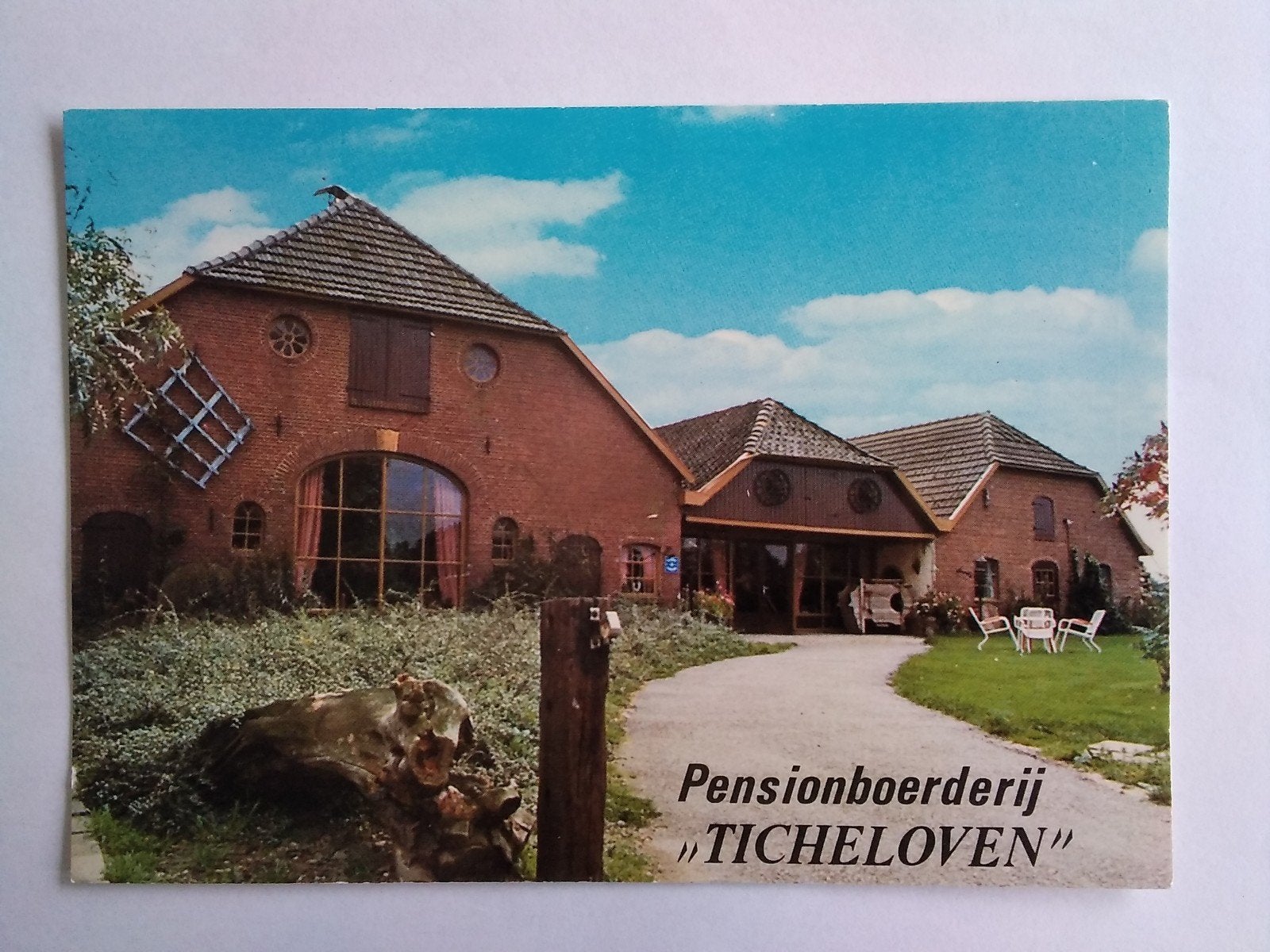 Ansichtkaart Sinderen Pensionboerderij "Ticheloven", Verzenden, Noord-Holland