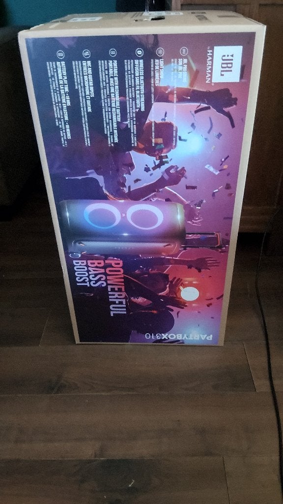 JBL PartyBox 310 Draagbare Party Speaker met Lichtshow, JBL, Bluetooth, Party speaker, Nieuw