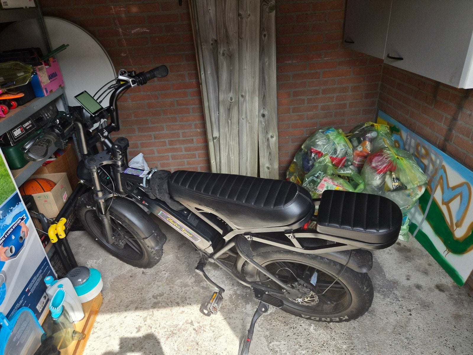 Fatbike te koop - Nieuw achterwiel, inclusief oplader, Ophalen of Verzenden, Gebruikt, Overige merken