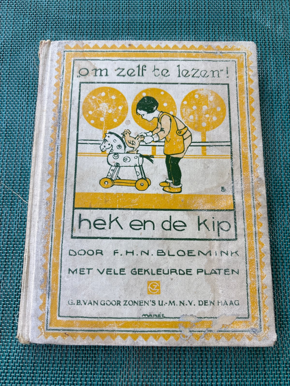 Hek en de Kip - F.H.N. Bloemink (Oud kinderboek), Ophalen of Verzenden, Gelezen, Fictie algemeen