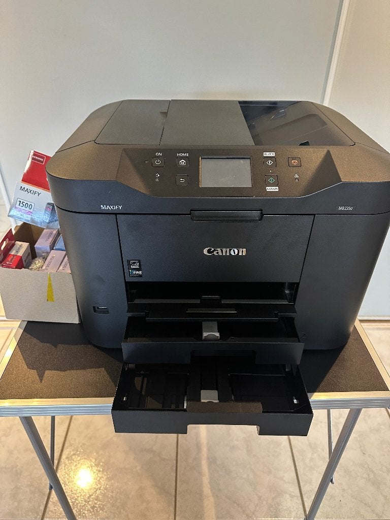 Printer te koop Canon Maxify MB 2350 met Catridges, Ophalen, Gebruikt, Canon, Inkjetprinter