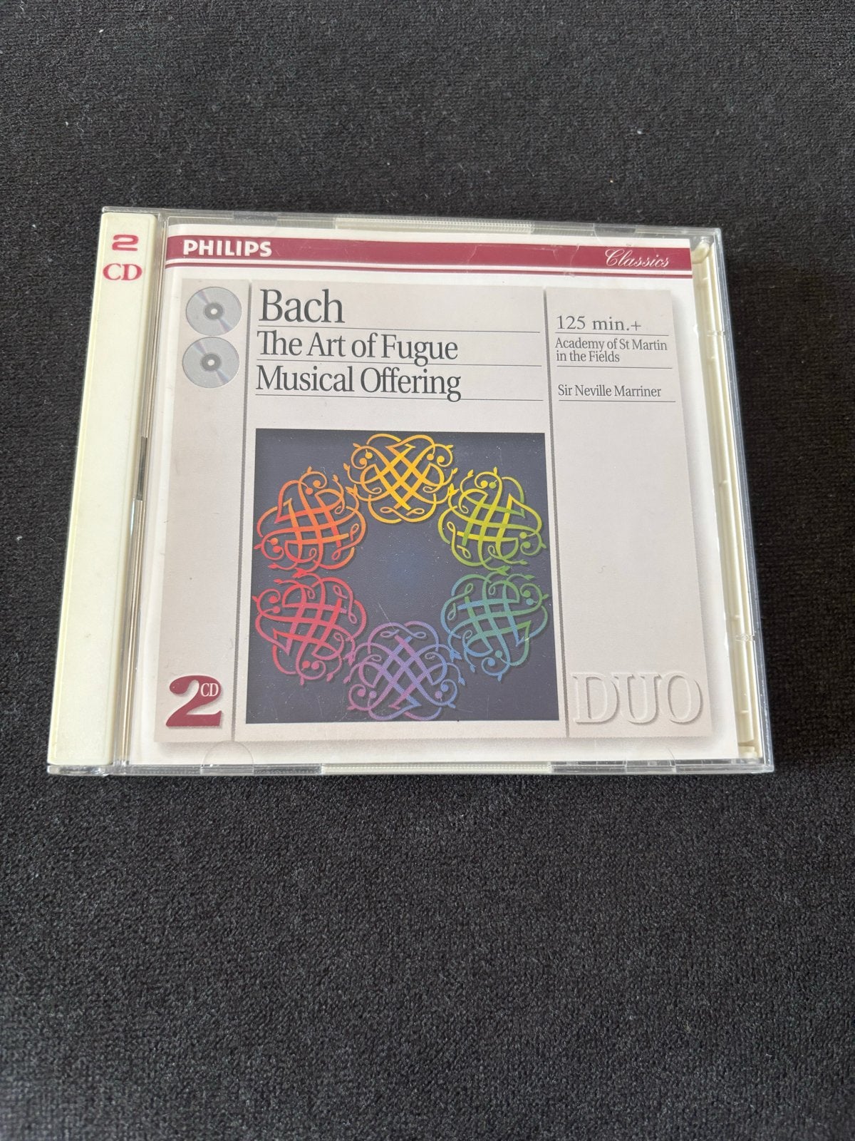 Bach: The Art of Fugue & Musical Offering - Sir Neville Marr, Ophalen of Verzenden, Kamermuziek, Gebruikt, Barok