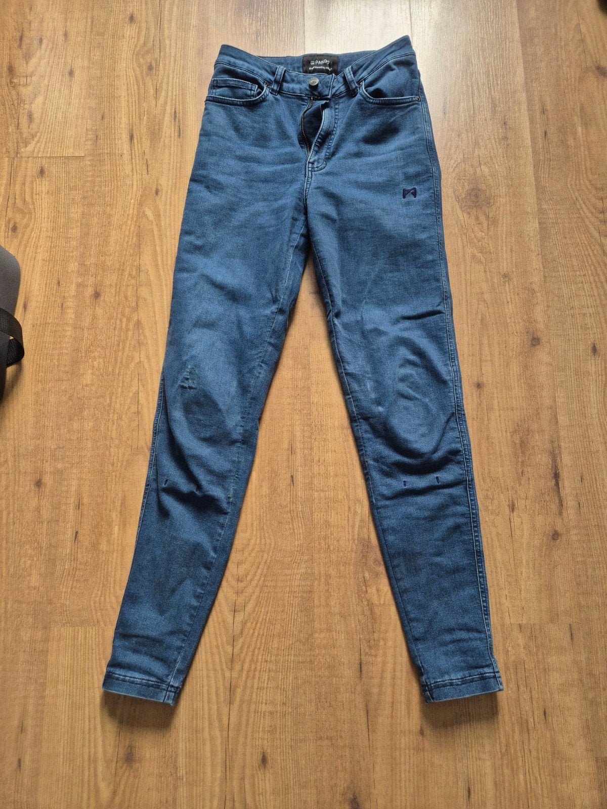 Pando Moto motorjeans, Motoren, Kleding | Motorkleding, Broek | textiel, Dames, Tweedehands, Ophalen of Verzenden