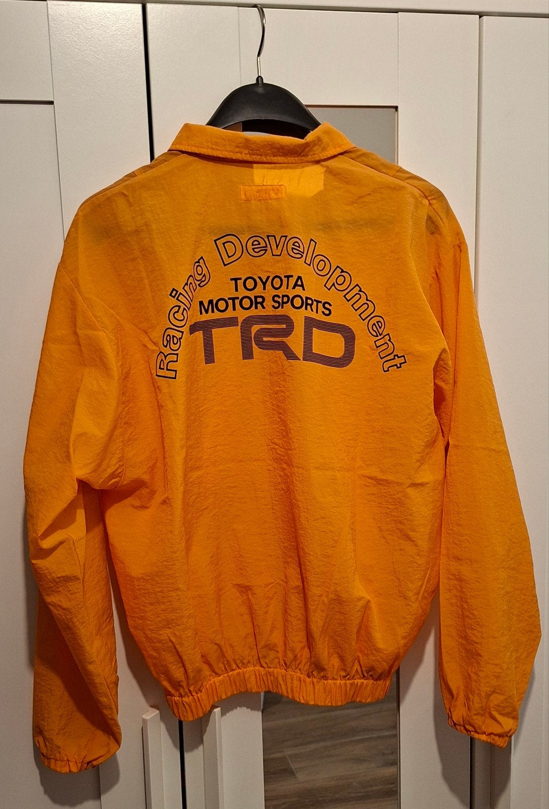 Vintage Toyota TRD jas, Ophalen of Verzenden, Gedragen, Overige maten, Oranje