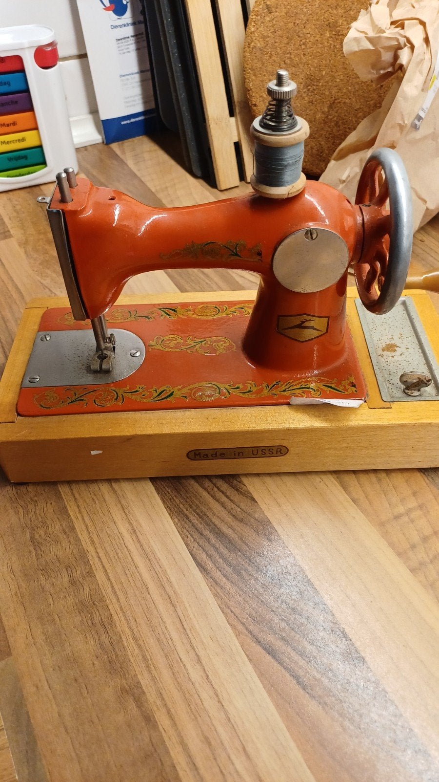 Vintage kindernaaimachine - Made in USSR, Ophalen of Verzenden