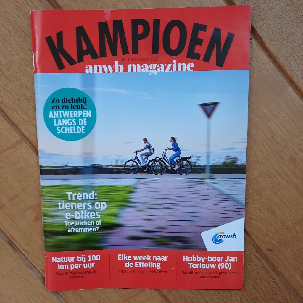 Kampioen van de ANWB September 2022, Ophalen of Verzenden, Zo goed als nieuw, Sport en Vrije tijd