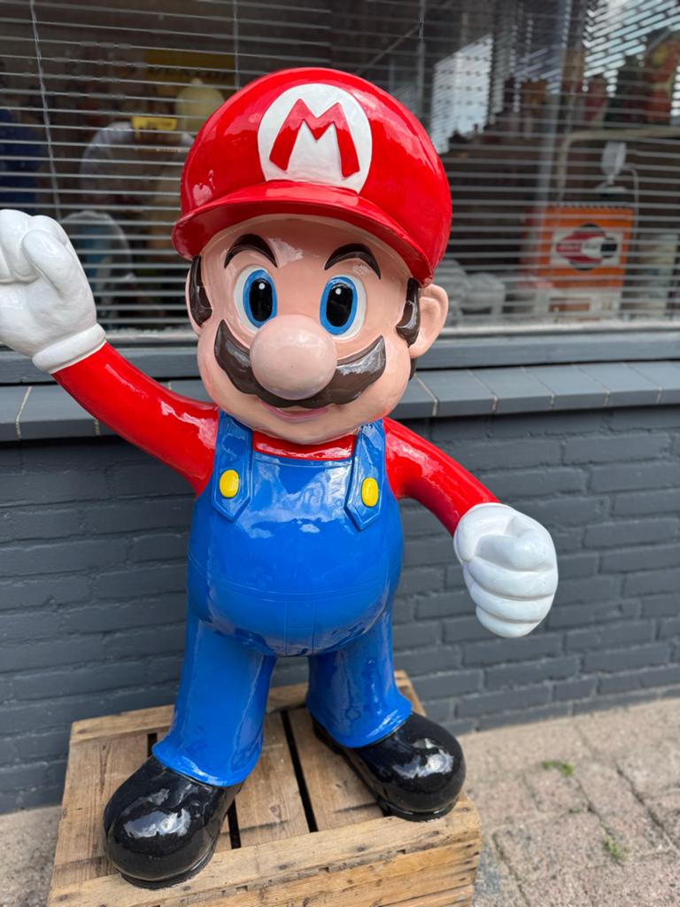 Groot Mario beeld, Verzamelen, Beelden en Beeldjes, Ophalen, Zo goed als nieuw, Fantasy