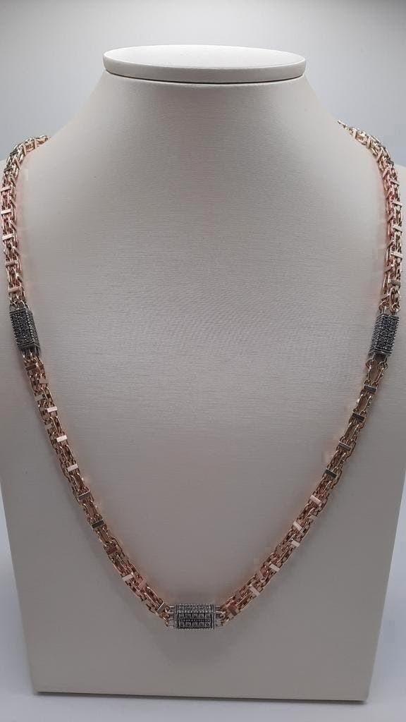 gouden Magnum ketting 14kt, Www.bredajuwelier.nl, Nieuw, Ophalen of Verzenden, Www.bredajuwelier.nl