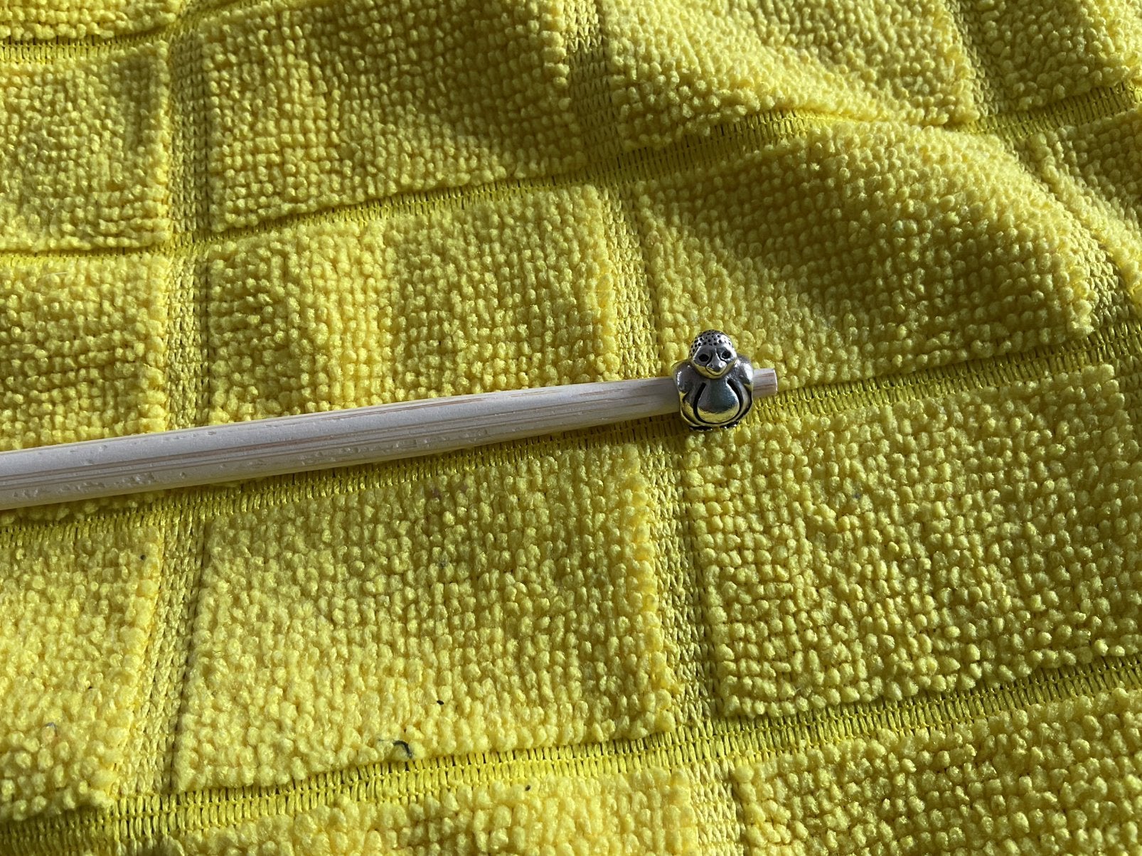 Pandora Bedel Pinquin, Verzenden, Zo goed als nieuw, Zilver, Pandora