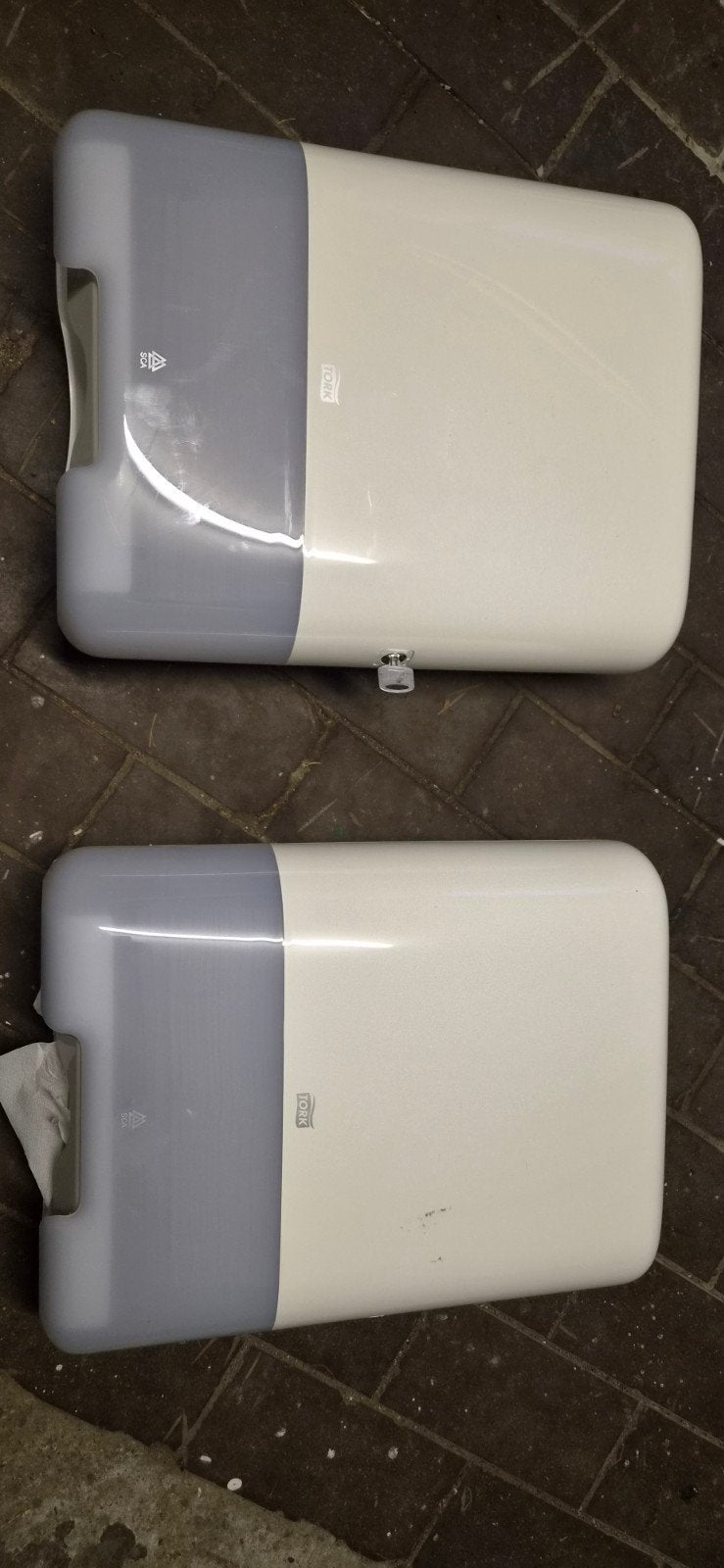 papier dispenser Tork, Ophalen of Verzenden, Gebruikt, Toilet