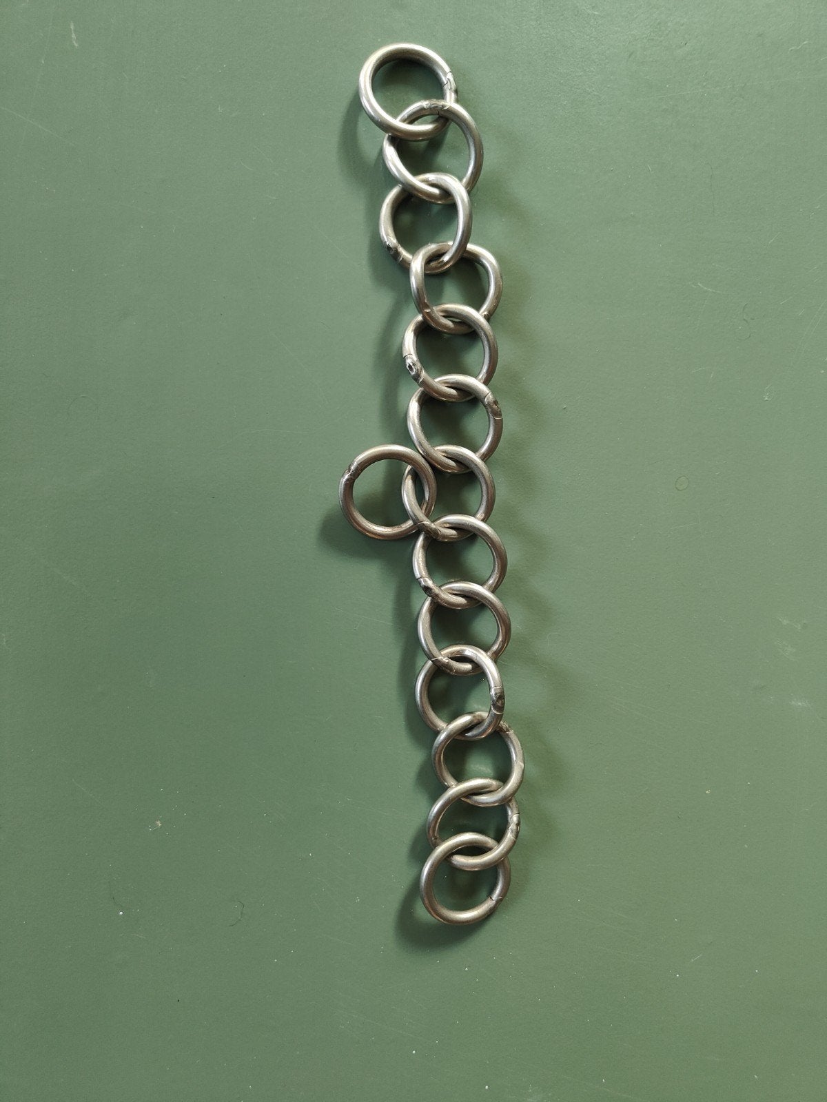 Kin ketting 25 cm met grote schakels, Ophalen, Gebruikt