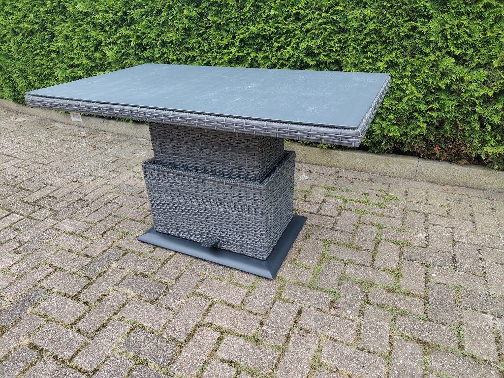 Loungetafel Verstelbaar Soho Forte 130x75cm, Tuin en Terras, Ophalen, Nieuw, Rechthoekig, Overige materialen