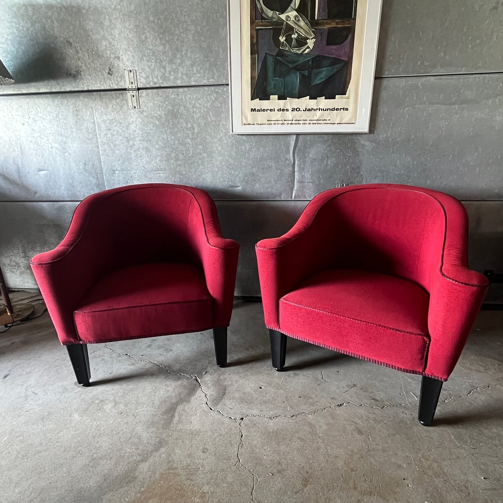 Josef Hoffmann Villa Gallia fauteuil voor Wittmann, Huis en Inrichting, Ophalen, Gebruikt, Hout, 75 tot 100 cm
