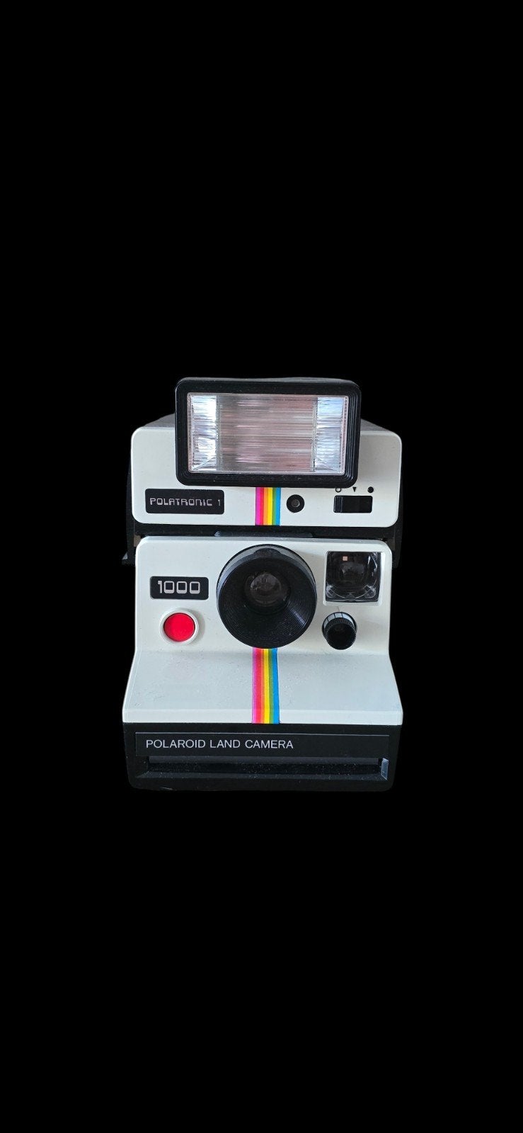 Polaroid Land Camera 1000 met Polatronic 1 flitser, Ophalen, Zo goed als nieuw
