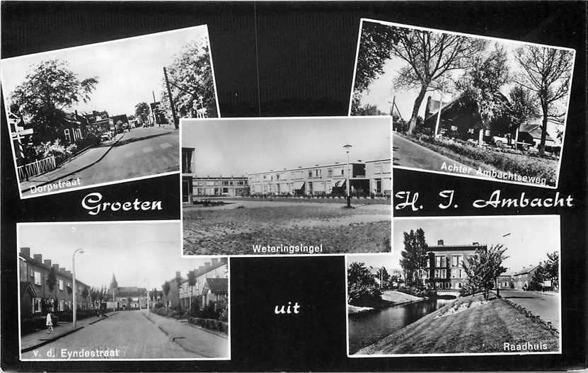377-488-023 Hendrik Ido Ambacht Multiview, Verzenden, Voor 1920, Zuid-Holland
