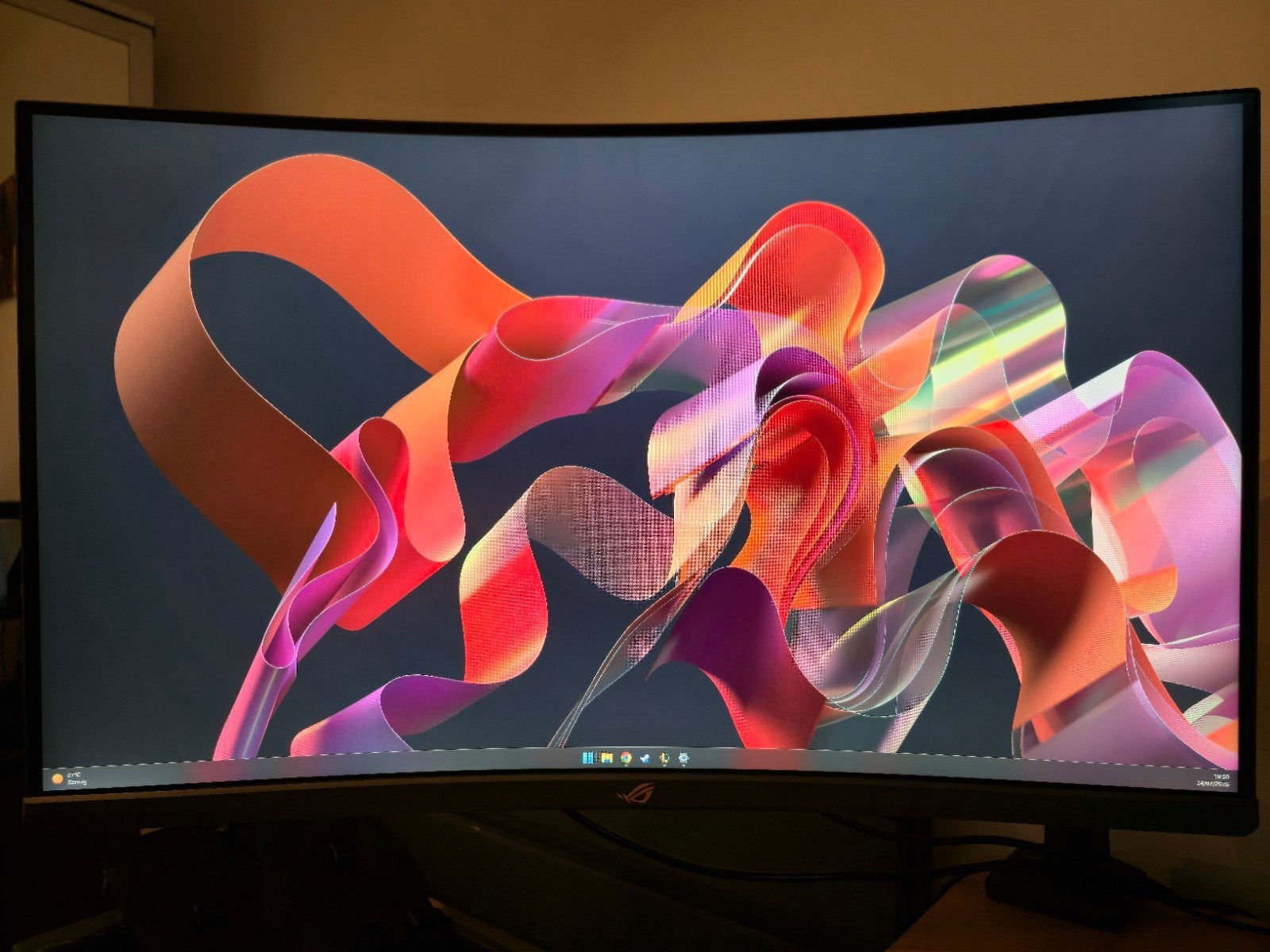 ASUS ROG Strix XG32WCS - 31.5 inch QHD 180Hz Gaming Monitor, ASUS, Zo goed als nieuw, 1 tot 2 ms, Ophalen