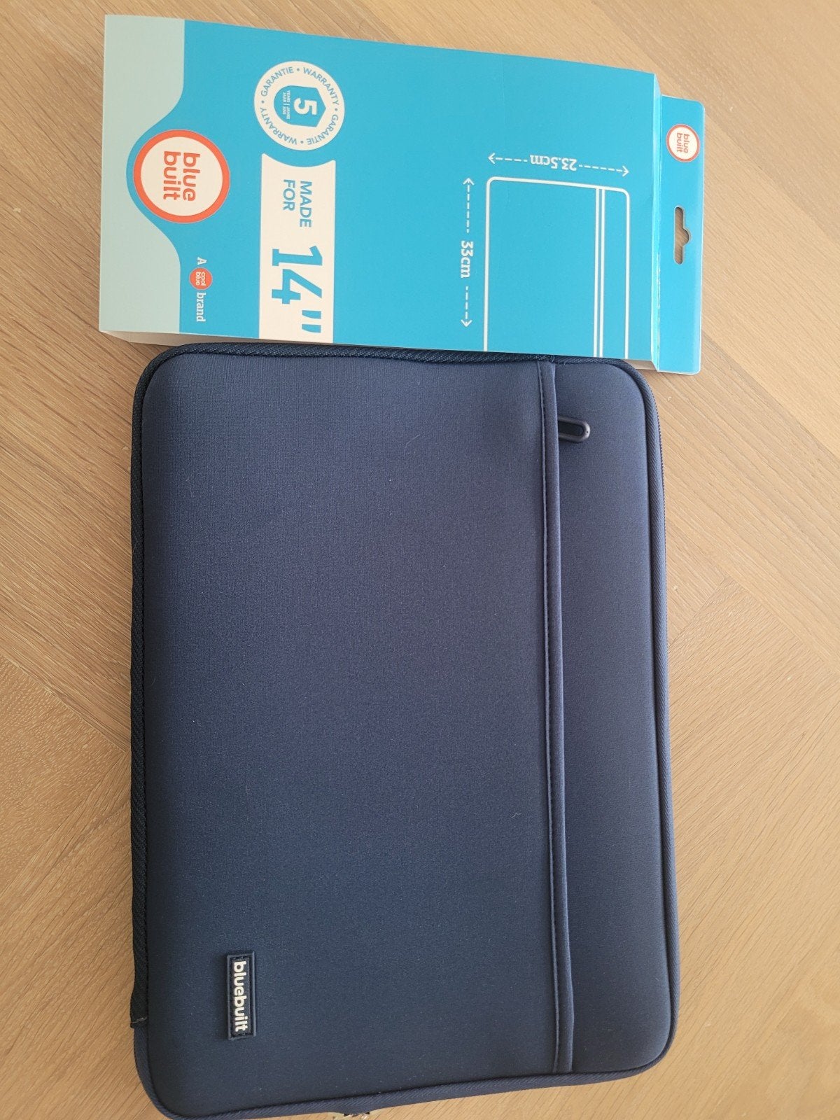 Bluebuilt laptophoes 33 x 23,5, Computers en Software, Laptophoezen, Ophalen, 14 inch, Nieuw, BlueBuilt