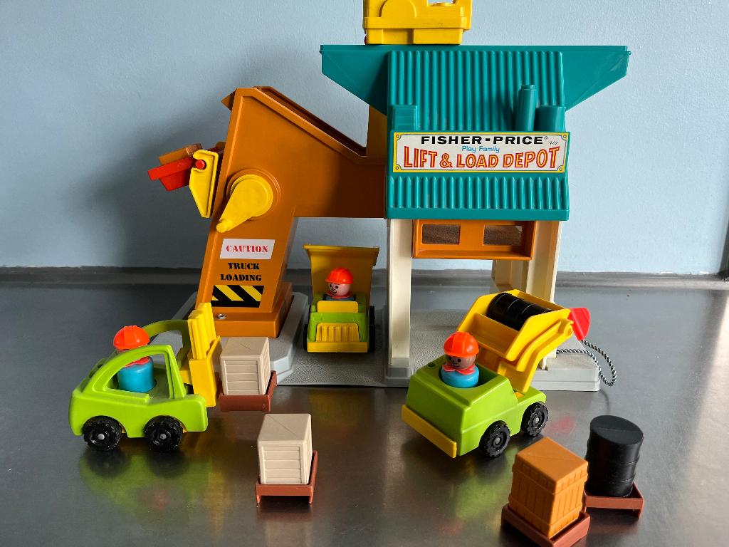 Fisher price loading station, Ophalen, Gebruikt, Speelset