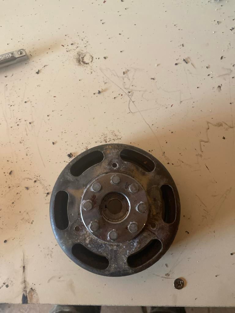 Piaggio 50/70cc vliegwiel, Ophalen of Verzenden, Gebruikt, Overige typen, Piaggio