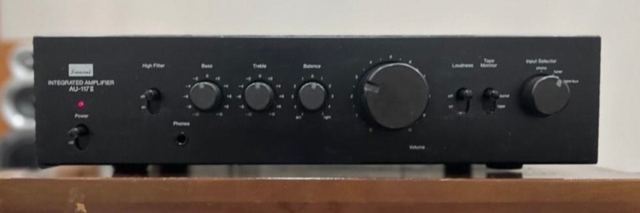 Sansui AU-117 II Geïntegreerde Versterker, Overige merken, Ophalen of Verzenden, Zo goed als nieuw, Minder dan 60 watt
