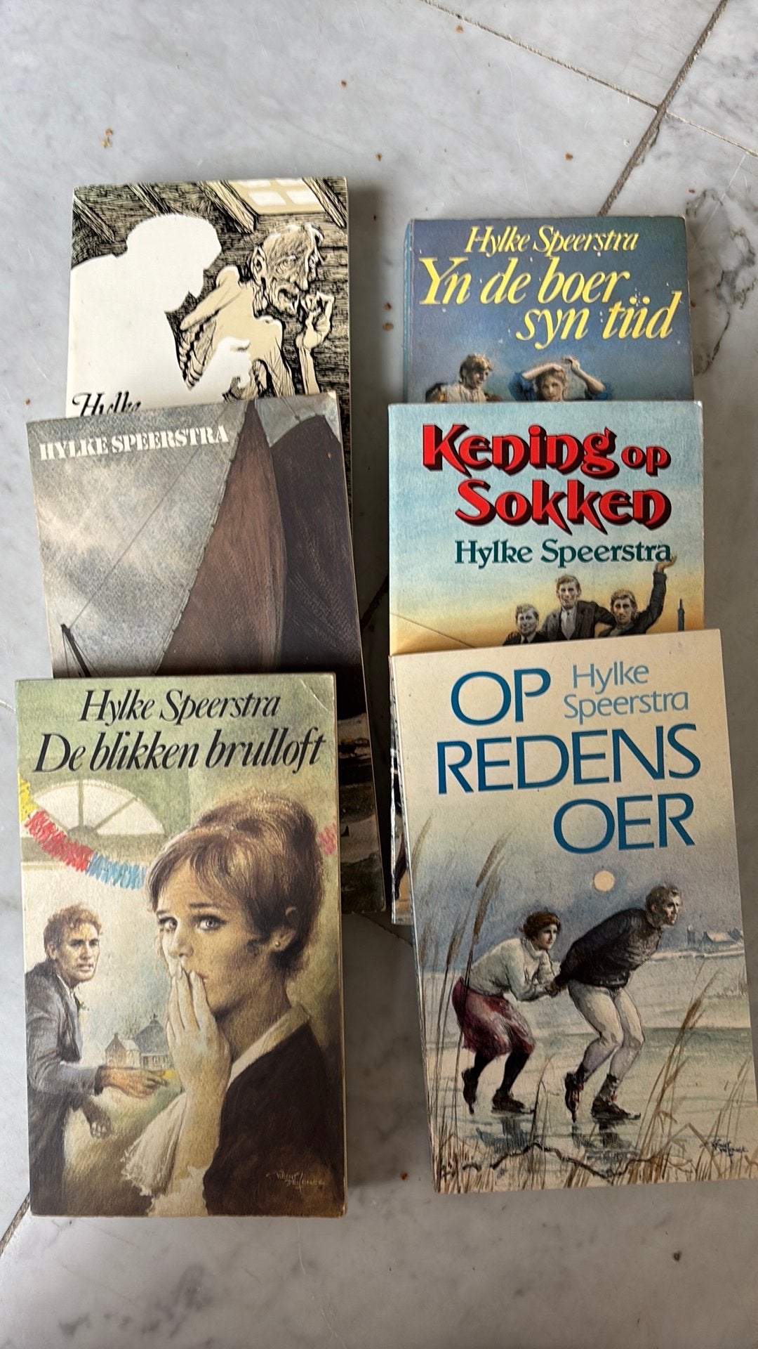 7 boeken van Hylke Speerstra (6 Fries, 1Nederlands), Boeken, Ophalen of Verzenden, Gelezen, Nederland