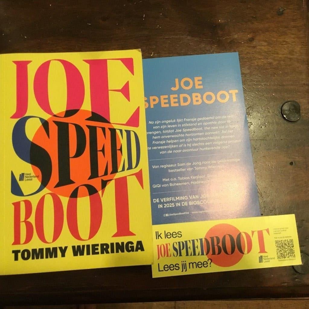 Joe Speedboot - Tommy Wieringa, Tommy Wieringa, Ophalen of Verzenden, Zo goed als nieuw, Nederland