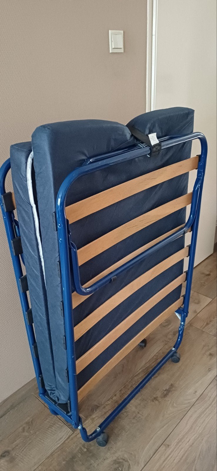 opklapbaar bed 1 persoon, Ophalen, Eenpersoons, 80 cm, Overige maten