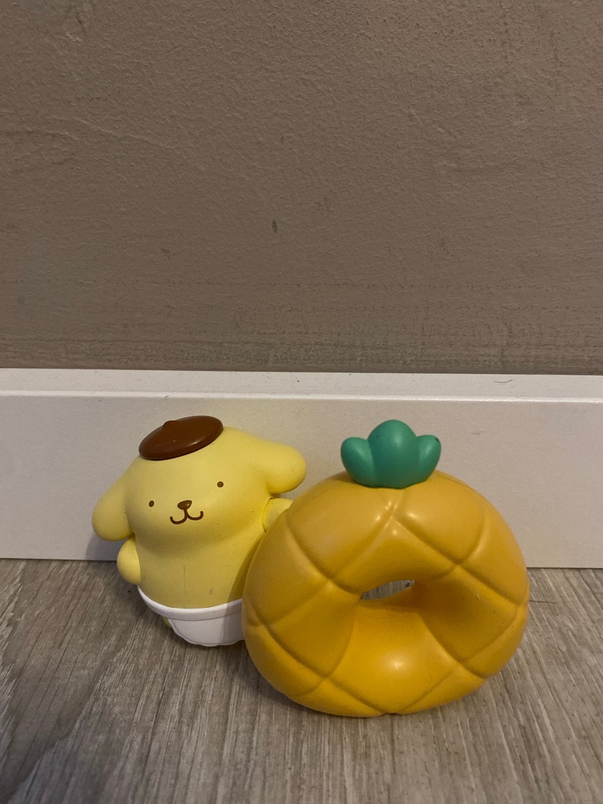 Sanrio Pompompurin en Ananas Squishy Set, Ophalen of Verzenden, Zo goed als nieuw, Jongen of Meisje