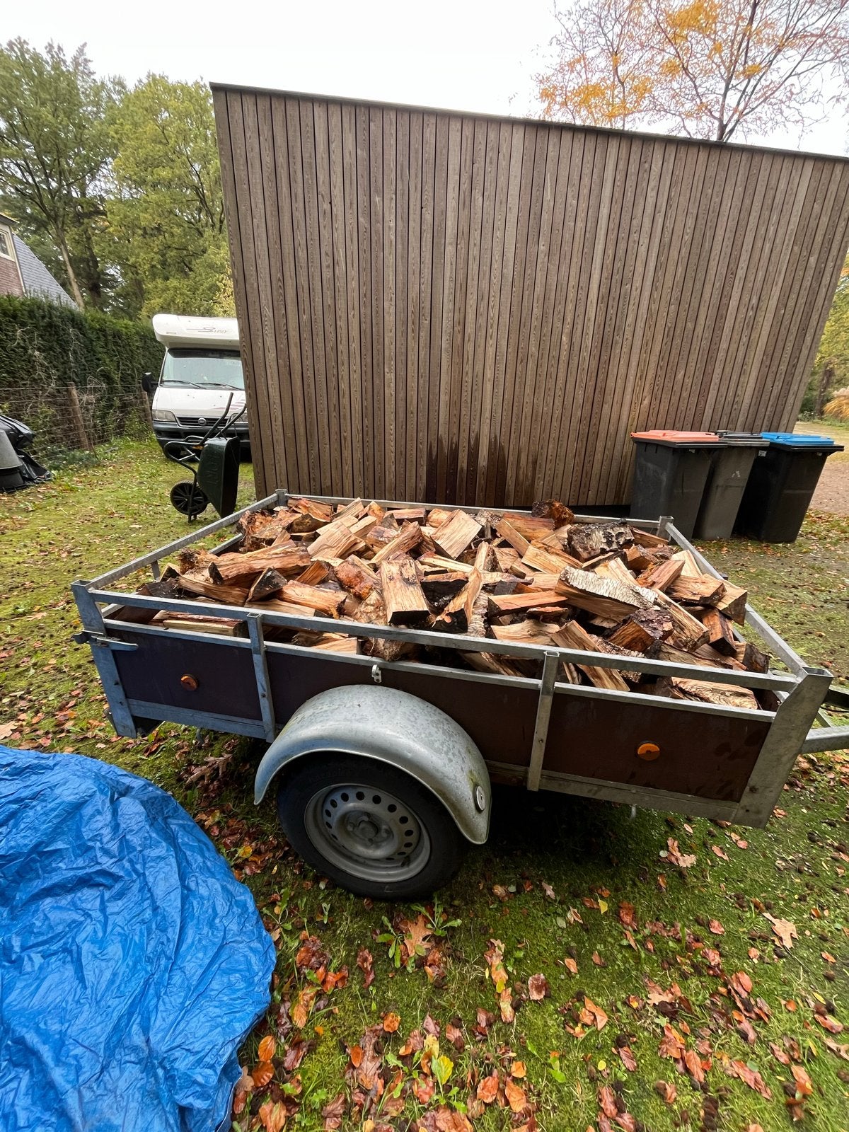 Haardhout: Berkenhout blokken (ca. 1 m³), Minder dan 3 m³, Ophalen, Berkenhout, Blokken