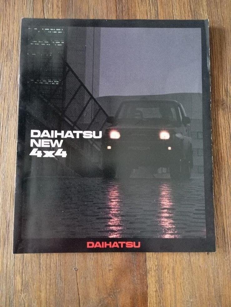 Daihatsu New 4 x 4 Feroza 1996 8 pag., Verzenden, Zo goed als nieuw, Overige merken