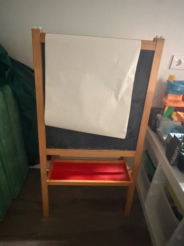 Schoolbord ikea, Ophalen, Gebruikt, Krijtbord
