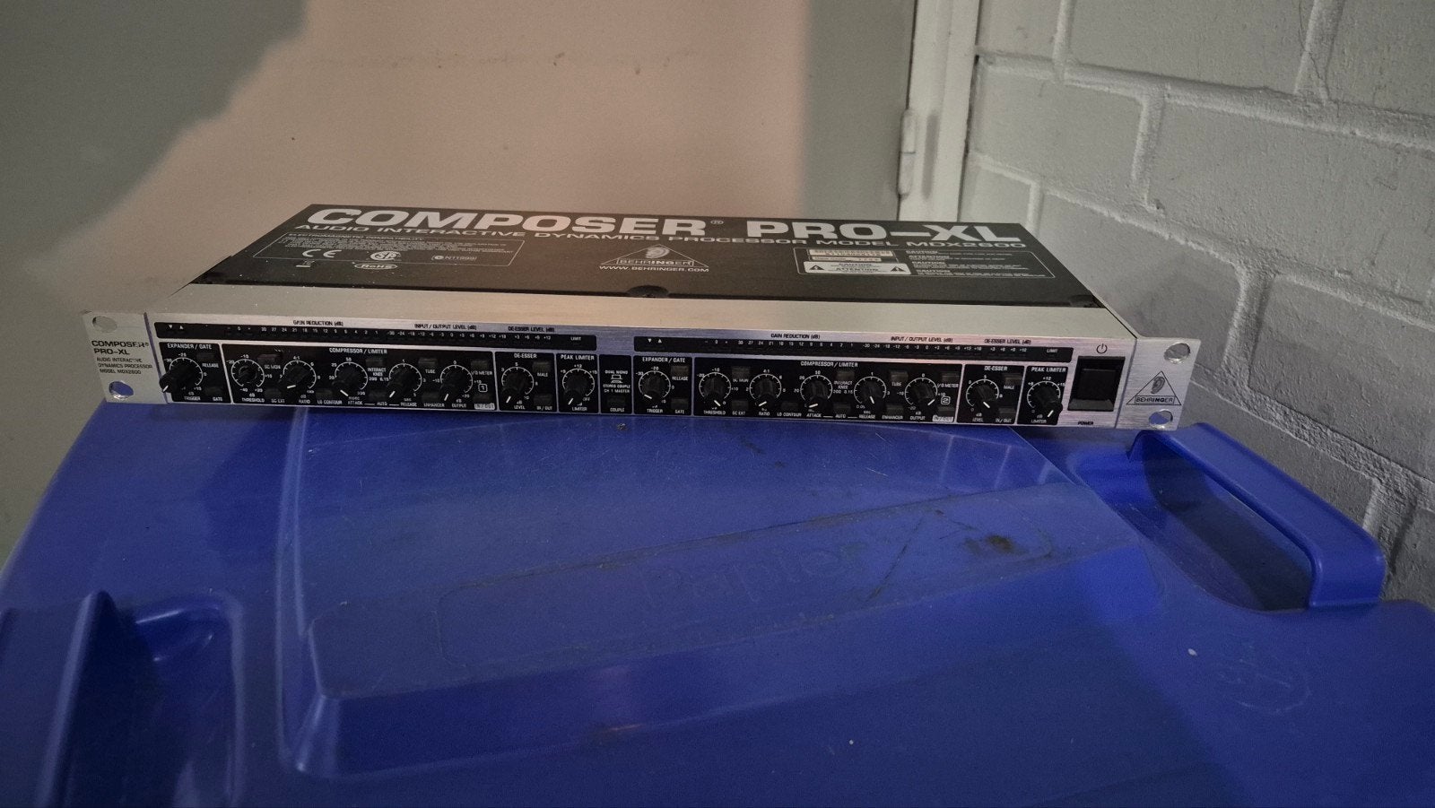 Behringer Compresser pro XL MDX2600, Muziek en Instrumenten, Ophalen of Verzenden, Zo goed als nieuw, Compressor