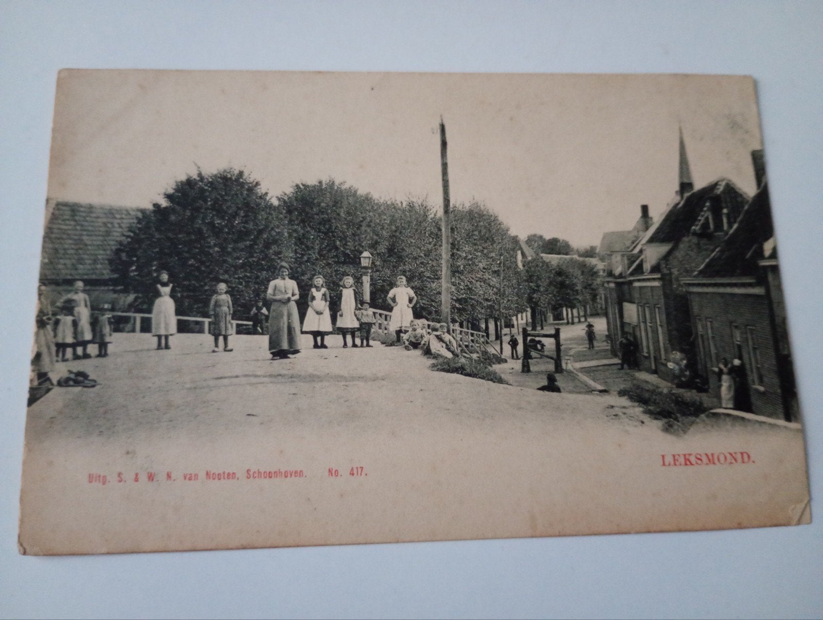 Lexmond Dorpsgezicht, Ophalen of Verzenden, Voor 1920, Ongelopen, Utrecht